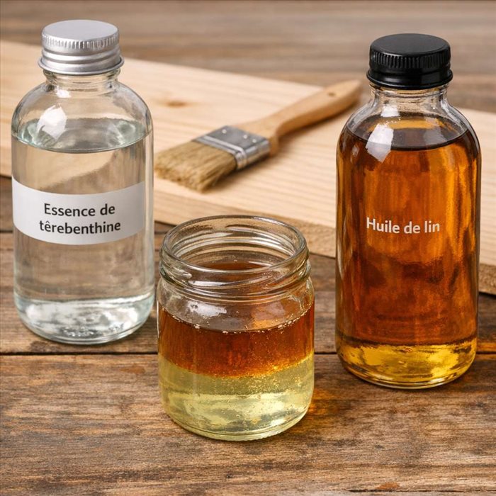 Comment mélanger essence de térébenthine et huile de lin | Guide