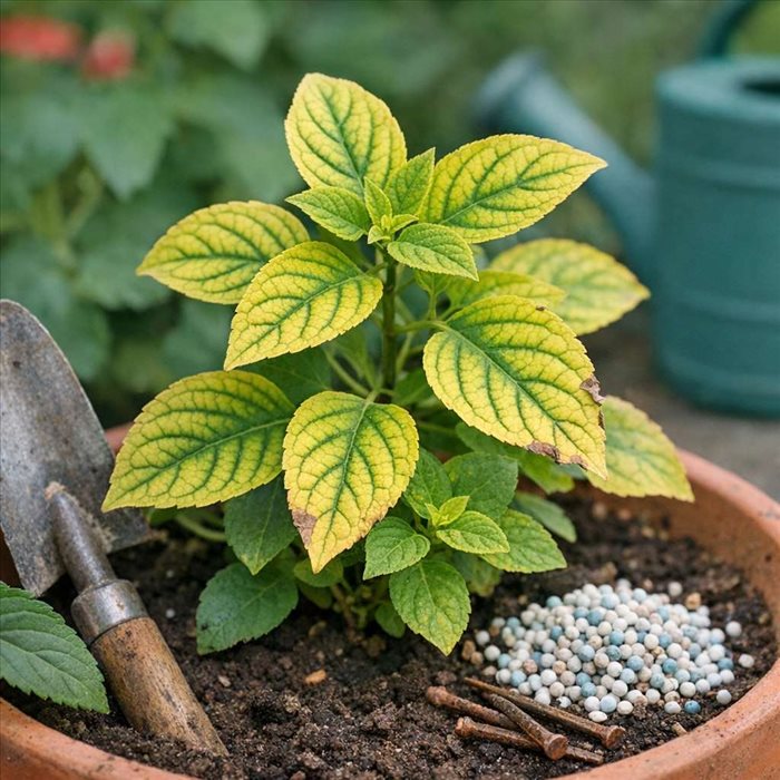 Chlorose ferrique chez les plantes : comprendre et traiter le jaunissement