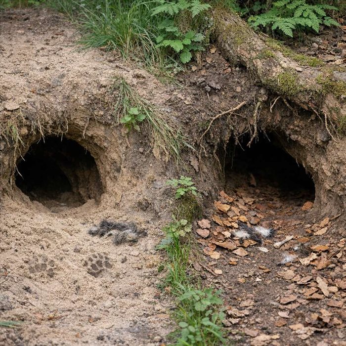 Terrier de blaireau ou de renard ? Les clés pour les reconnaître