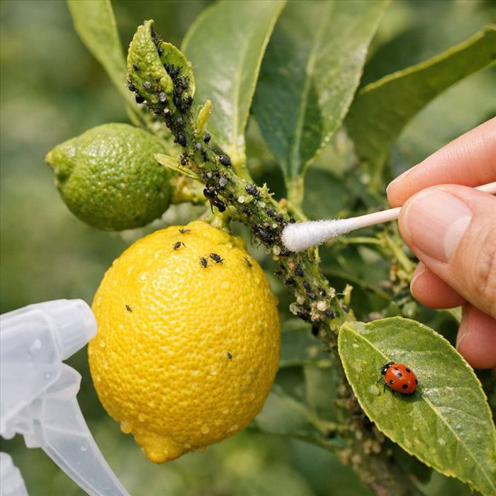 Comment lutter contre les pucerons sur un citronnier ? Guide pratique