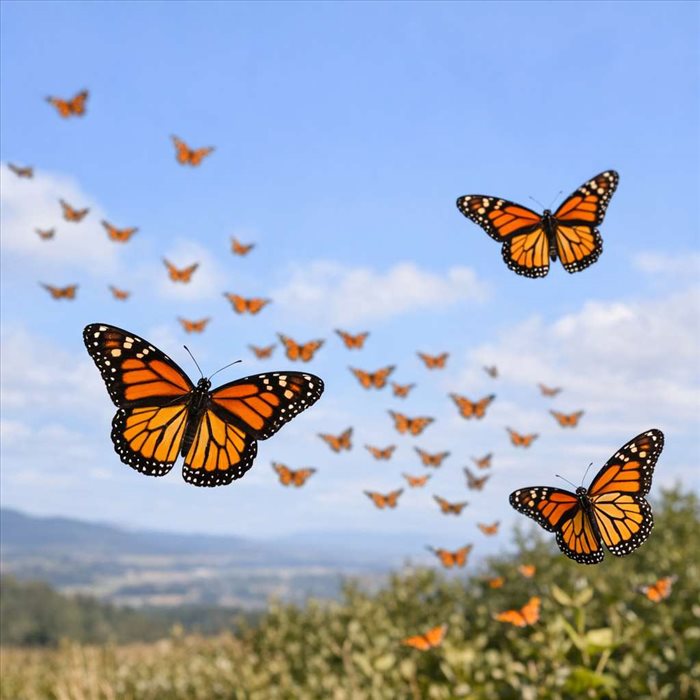 Pourquoi certains papillons migrent-ils ? Causes et secrets