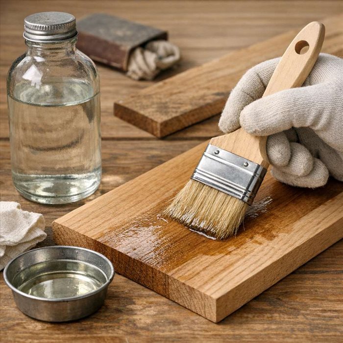 Essence de térébenthine sur le bois : guide d’application