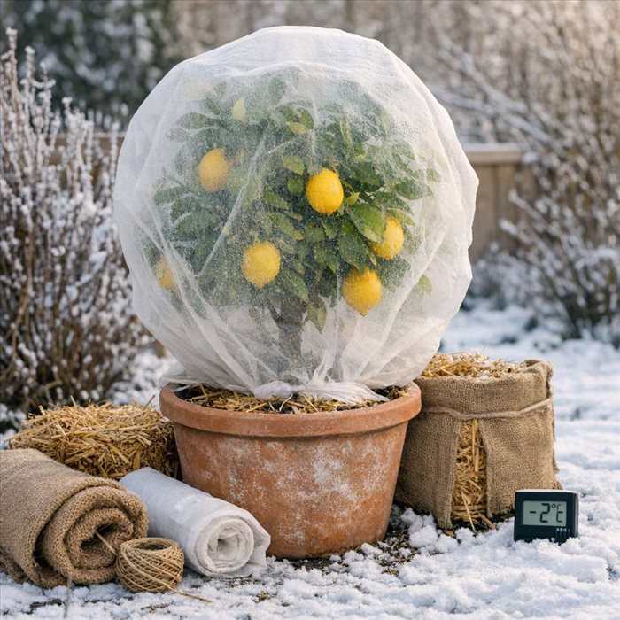 Comment protéger un citronnier du gel en hiver ? Conseils pratiques