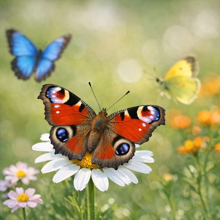 Pourquoi les papillons ont-ils des ailes colorées ?