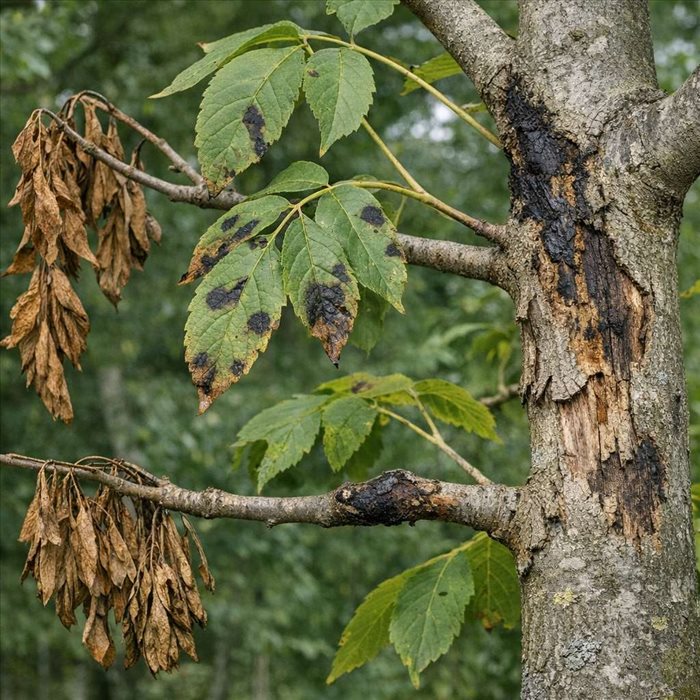 Quels symptômes révèlent les maladies du frêne ? Guide complet