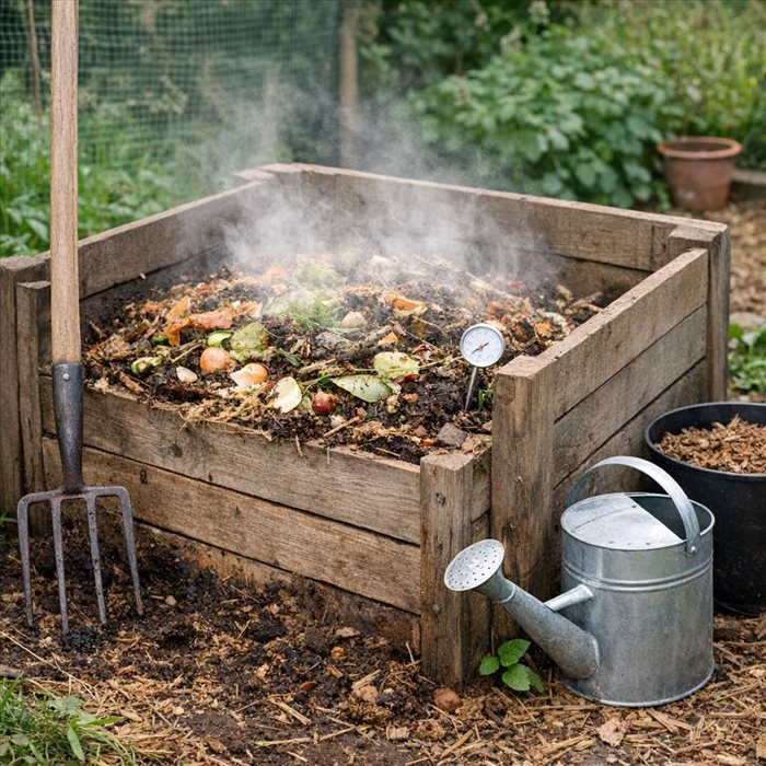 Compost chaud : méthode simple étape par étape pour réussir