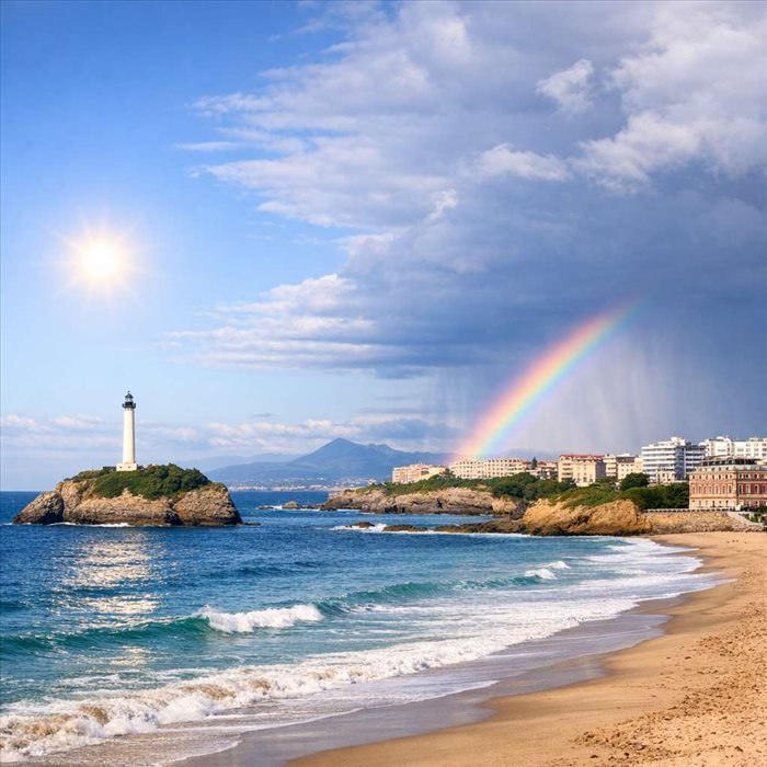 Climat à Biarritz : températures, saisons et précipitations toute l’année