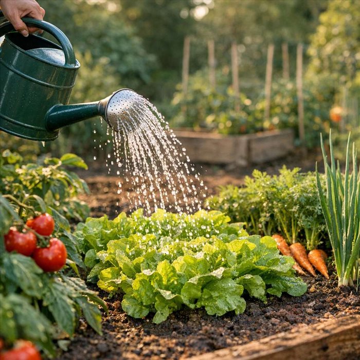 Quand arroser le potager ? Conseils pour de belles récoltes