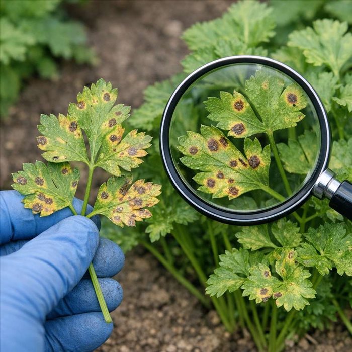 Comment diagnostiquer la septoriose du persil ? Guide complet