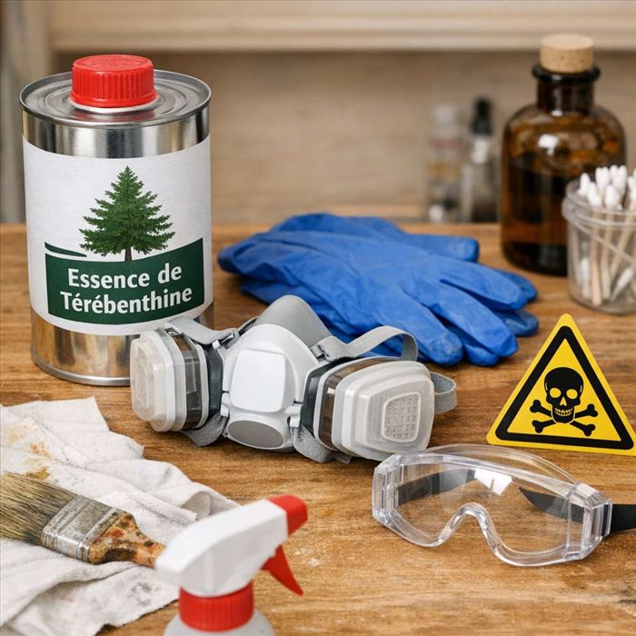 Dangers de l’essence de térébenthine : comment s’en protéger ?