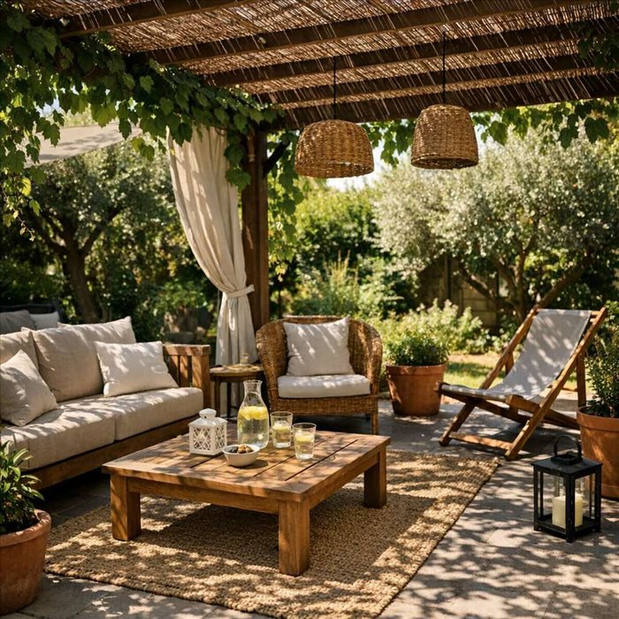 Terrasse à l’ombre toute la journée : solutions efficaces