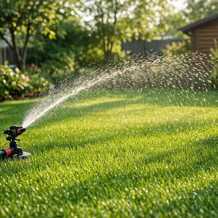 Quand arroser la pelouse ? Le bon moment pour un gazon vert