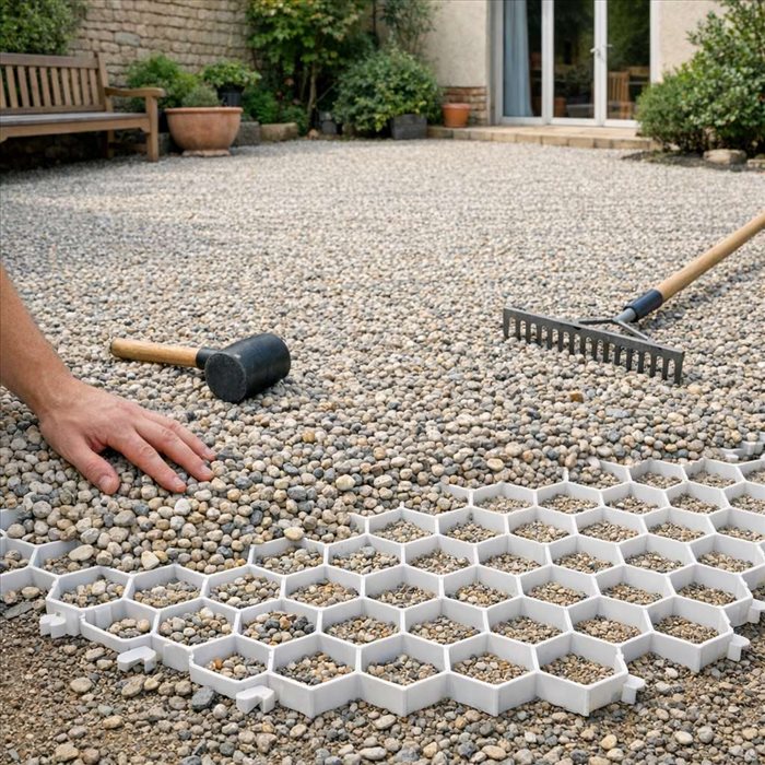 Stabiliser le gravier dans une cour : méthodes efficaces