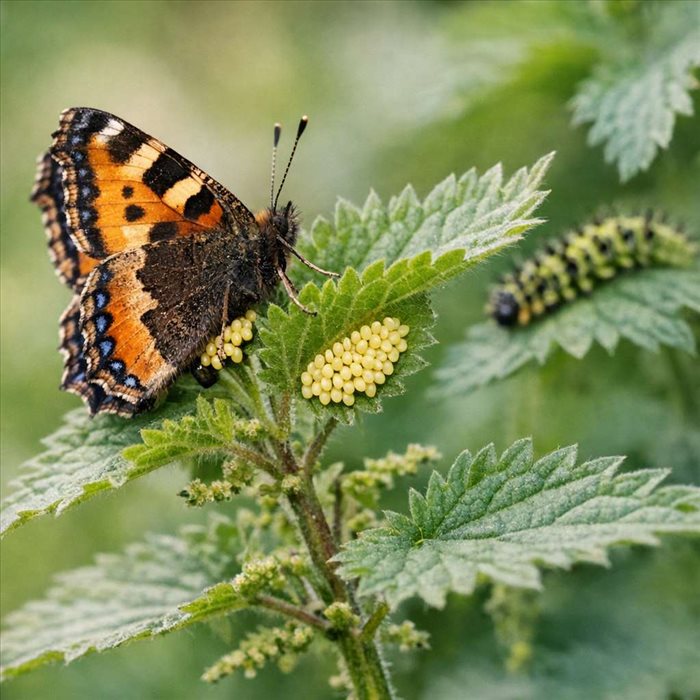 Pourquoi les papillons pondent-ils sur certaines plantes ?