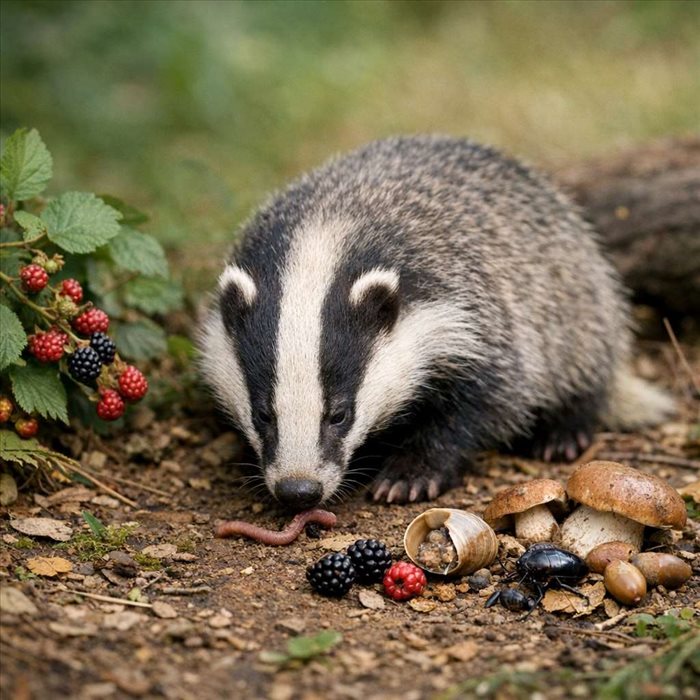 Que mange un blaireau dans la nature ? Régime et habitudes