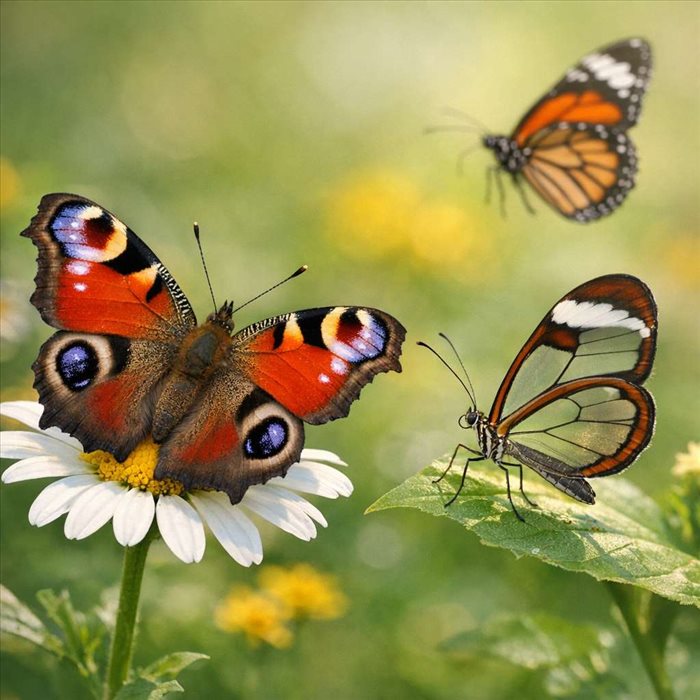 Pourquoi les papillons ont-ils des motifs sur leurs ailes ?