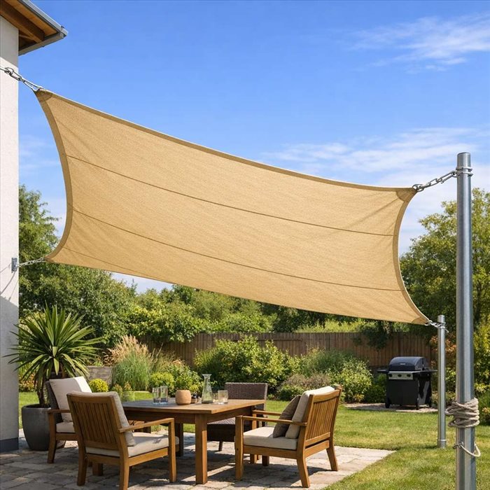 Comment tendre une voile d'ombre durablement ? Guide pratique