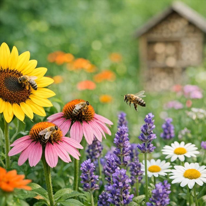 Attirer les abeilles dans son jardin : guide complet