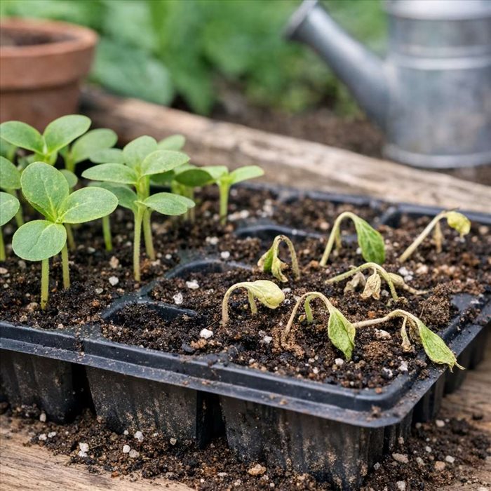 Fonte des semis au potager : comment la prévenir facilement