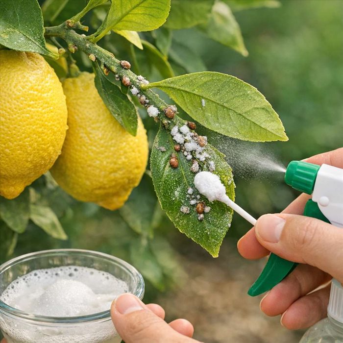 Cochenille du citronnier : comment la traiter naturellement ?