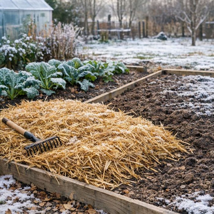 Pourquoi pailler le potager en hiver ? Guide complet