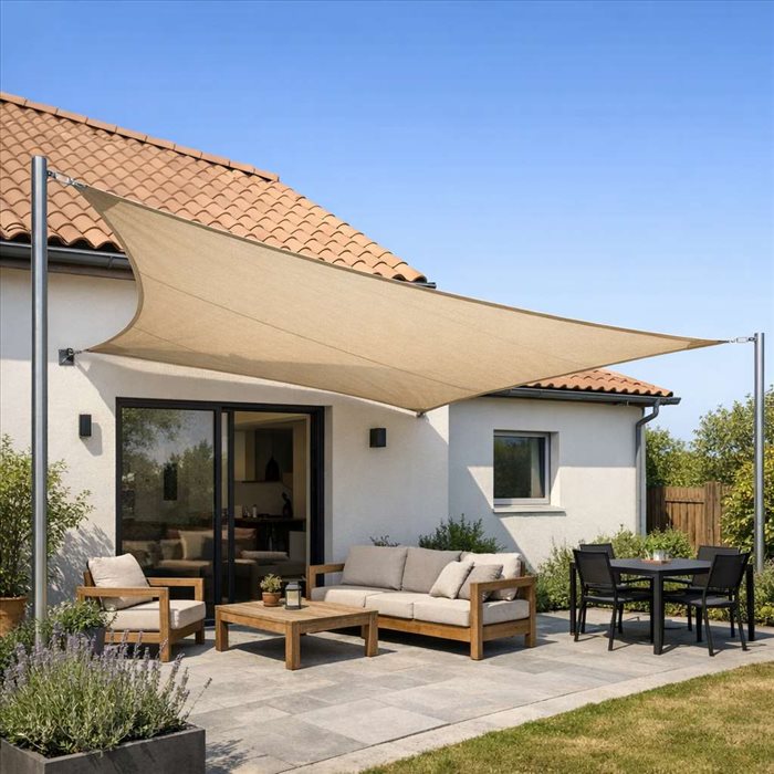 Fixer une voile d’ombre sur une maison : méthode et astuces