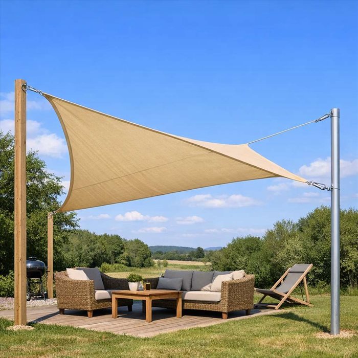 Comment fixer une voile d'ombre sans mur ? Guide complet